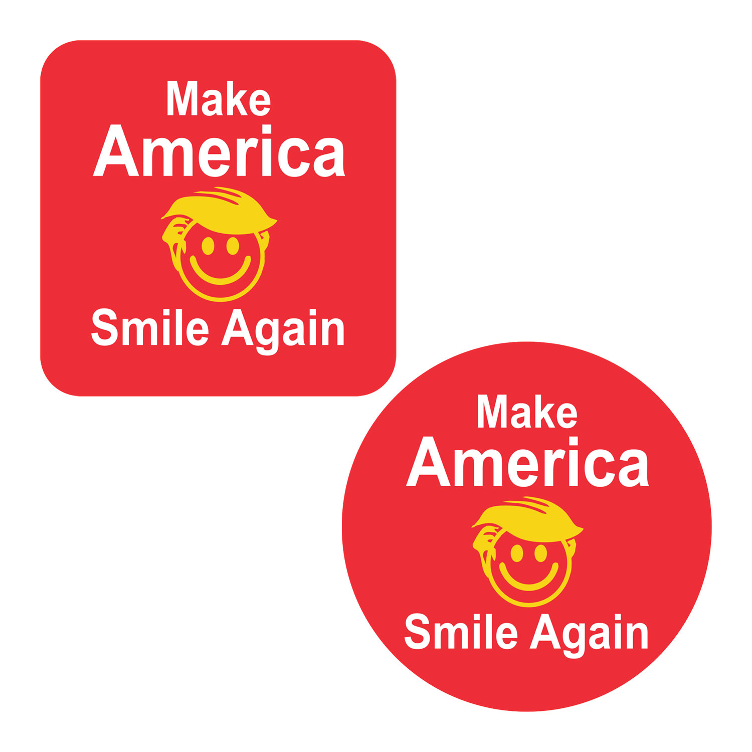 Make America Smile Again 2024 Coaster