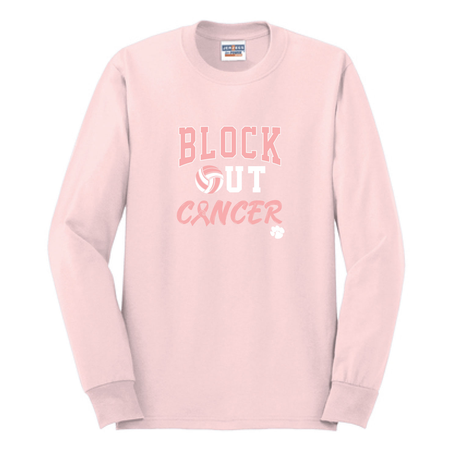 North Star Block Out Cancer Long Sleeve Tee